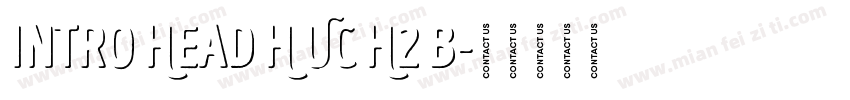 Intro Head H UC H2 B字体转换